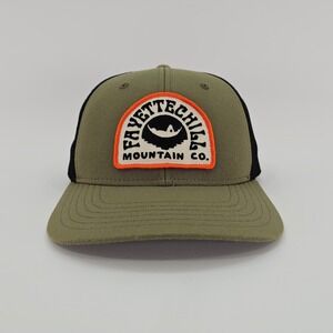 Streetwear Fayettechill Hat Mens OSFM Green Black Logo Patch Snapback Trucker